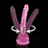 Buy Icicles #86 - Pink 17 cm Glass Dong with Suction Base at NZ’s Mega Adult Toys Store. Discover premium sex toys with discreet shipping at the best price in NZ