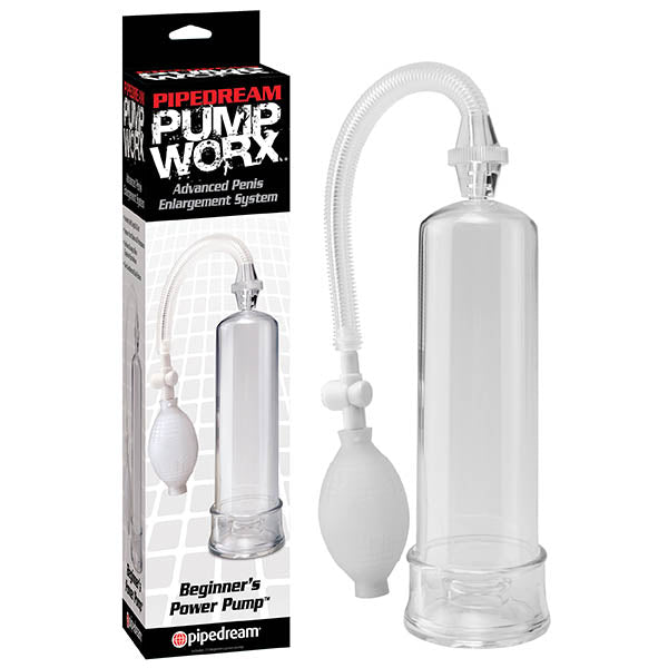 Buy Pump Worx Beginner's Power Pump - Clear Penis Pump at NZ’s Mega Adult Toys Store. Discover premium sex toys with discreet shipping at the best price in NZ