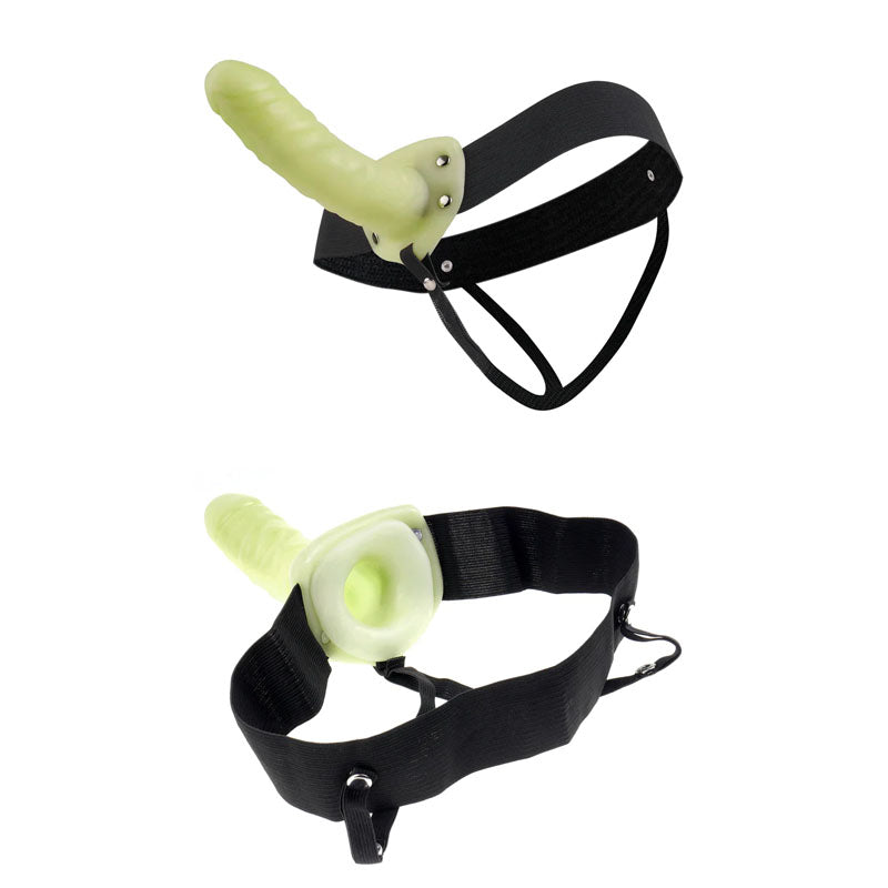 Buy Fetish Fantasy Series For Him Or Her Hollow Strap - on - Glow in the Dark 6'' Hollow Strap - On at NZ’s Mega Adult Toys Store. Discover premium sex toys with discreet shipping at the best price in NZ