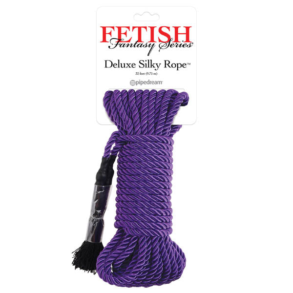 Buy Fetish Fantasy Series Deluxe Silky Rope - Purple Bondage Rope - 9.75 m Length at NZ’s Mega Adult Toys Store. Discover premium sex toys with discreet shipping at the best price in NZ