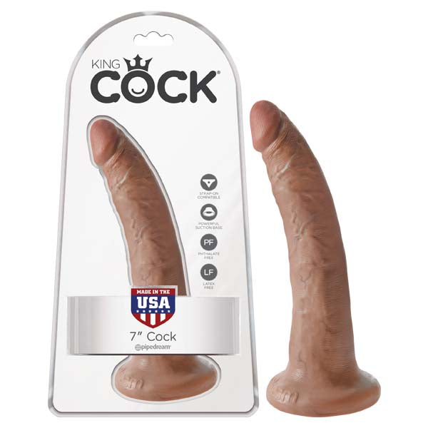 Buy King Cock 7'' Cock - Tan 17.8 cm (7'') Dong at NZ’s Mega Adult Toys Store. Discover premium sex toys with discreet shipping at the best price in NZ