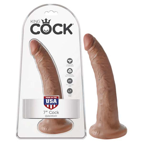 Buy King Cock 7'' Cock - Tan 17.8 cm (7'') Dong at NZ’s Mega Adult Toys Store. Discover premium sex toys with discreet shipping at the best price in NZ