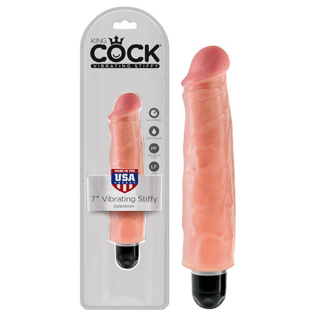 Buy King Cock 7'' Vibrating Stiffy - Flesh 17.8 cm Vibrating Dong at NZ’s Mega Adult Toys Store. Discover premium sex toys with discreet shipping at the best price in NZ