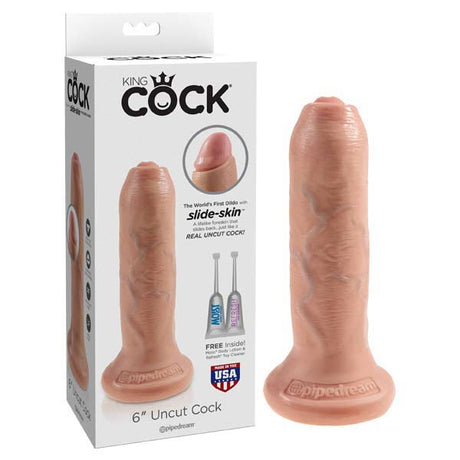 Buy King Cock 6'' Uncut - Flesh 15.2 cm Dong at NZ’s Mega Adult Toys Store. Discover premium sex toys with discreet shipping at the best price in NZ