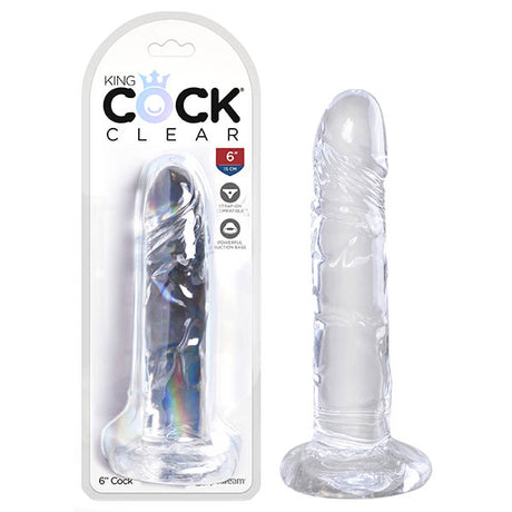 Buy King Cock Clear 6'' Cock - Clear 15.2 cm Dong at NZ’s Mega Adult Toys Store. Discover premium sex toys with discreet shipping at the best price in NZ