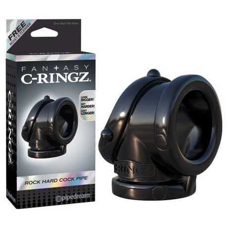 Buy Fantasy C - ringz Rock Hard Cock Pipe - Black Cock & Ball Rings at NZ’s Mega Adult Toys Store. Discover premium sex toys with discreet shipping at the best price in NZ