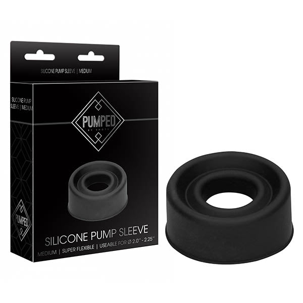 Buy Pumped Silicone Pump Sleeve - Black Medium Sized Pump Sleeve at NZ’s Mega Adult Toys Store. Discover premium sex toys with discreet shipping at the best price in NZ