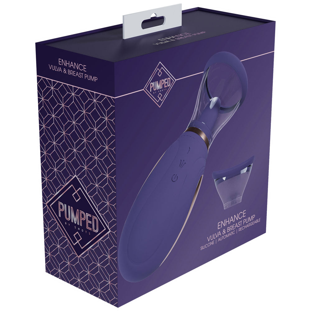 Buy PUMPED Enhance Auto Vulva & Brest Pump - Purple - Purple USB Rechargeable Ladies Pump at NZ’s Mega Adult Toys Store. Discover premium sex toys with discreet shipping at the best price in NZ