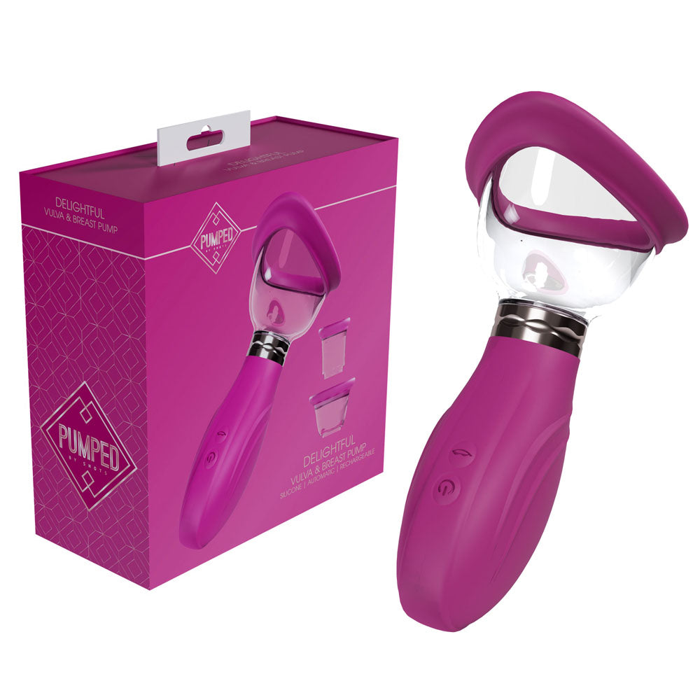 Buy PUMPED Delightful Auto Ladies Pump - Pink - Pink USB Rechargeable Ladies Pump at NZ’s Mega Adult Toys Store. Discover premium sex toys with discreet shipping at the best price in NZ