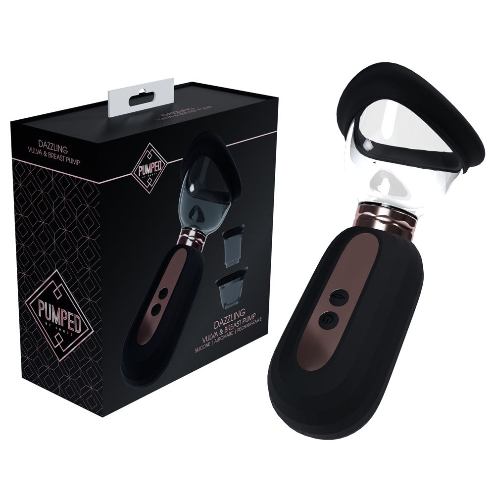 Buy PUMPED Dazzling Auto Ladies Pump - Black - Black USB Rechargeable Ladies Pump at NZ’s Mega Adult Toys Store. Discover premium sex toys with discreet shipping at the best price in NZ