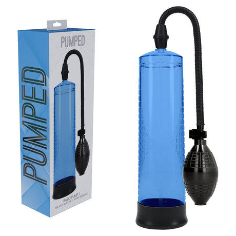 Buy PUMPED Basic Pump 1 - Blue - Blue Penis Pump at NZ’s Mega Adult Toys Store. Discover premium sex toys with discreet shipping at the best price in NZ