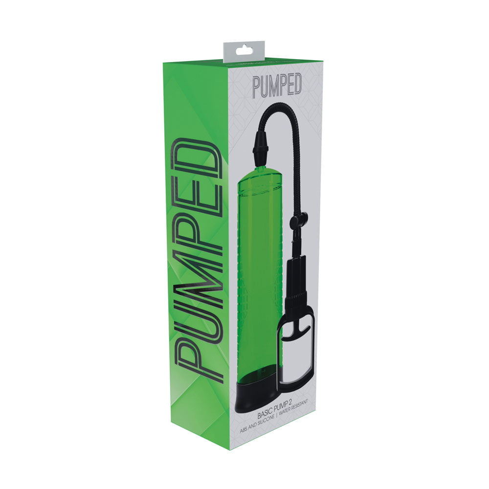 Buy PUMPED Basic Pump 2 - Green - Green Penis Pump at NZ’s Mega Adult Toys Store. Discover premium sex toys with discreet shipping at the best price in NZ