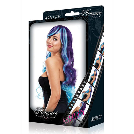 Buy PLEASURE WIGS Ashley - Purple/Blue - at NZ’s Mega Adult Toys Store. Discover premium sex toys with discreet shipping at the best price in NZ