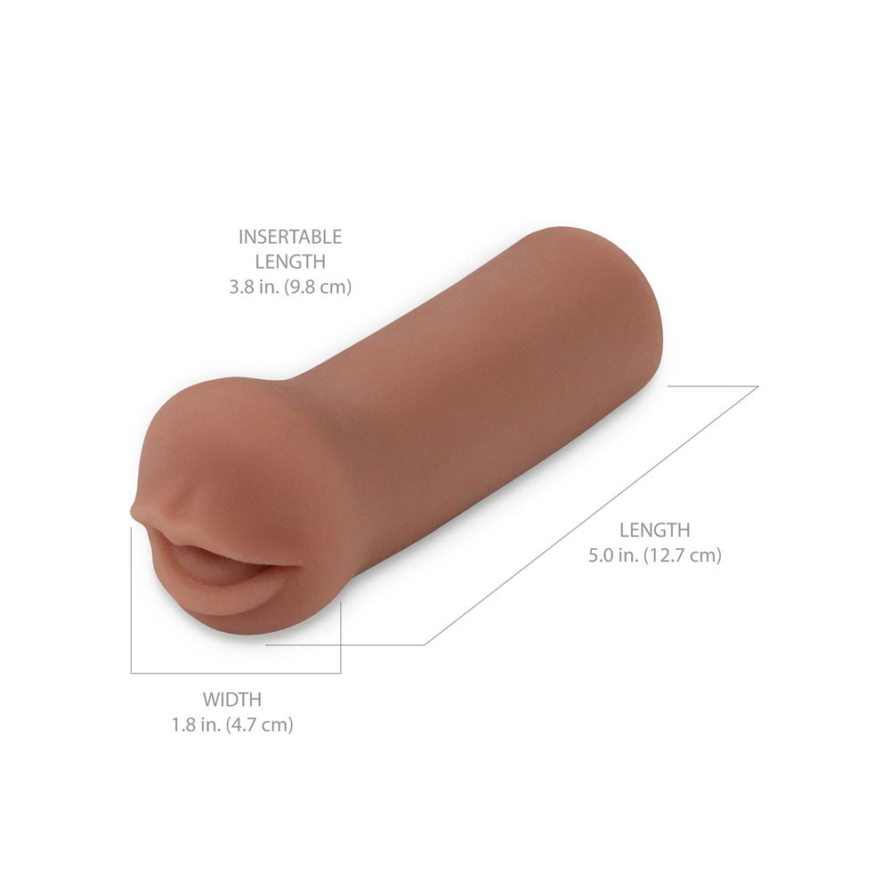 Buy Pipedream Extreme Toyz Coed Cocksucker - Brown - Brown Mouth Stroker at NZ’s Mega Adult Toys Store. Discover premium sex toys with discreet shipping at the best price in NZ