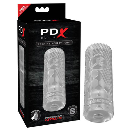 Buy PDX Elite EZ Grip Stroker - Clear Stroker at NZ’s Mega Adult Toys Store. Discover premium sex toys with discreet shipping at the best price in NZ