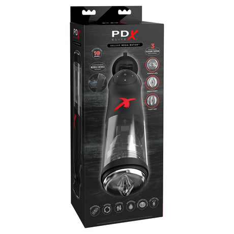 Buy PDX Elite Mega - Bator - Rechargeable Masturbator with Mobile Device Holder at NZ’s Mega Adult Toys Store. Discover premium sex toys with discreet shipping at the best price in NZ