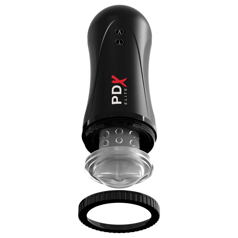 Buy Pipedream Extreme Toyz Elite Moto Stroker - Black Powered Masturbator at NZ’s Mega Adult Toys Store. Discover premium sex toys with discreet shipping at the best price in NZ