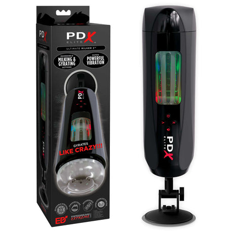 Buy Pipedream Extreme Toys Elite Ultimate Milker 2 - USB Rechargeable Masturbator at NZ’s Mega Adult Toys Store. Discover premium sex toys with discreet shipping at the best price in NZ