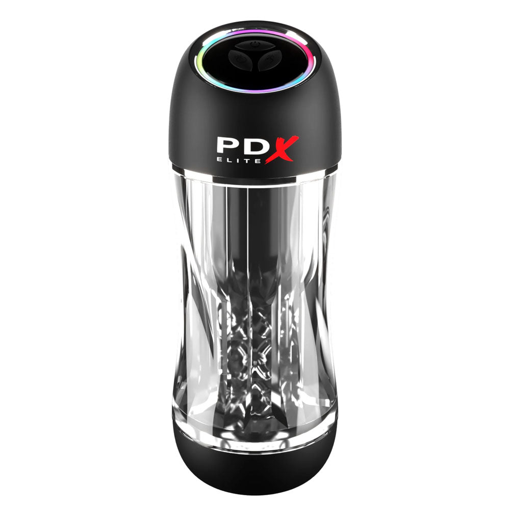 Buy PDX Elite ViewTube Pro - Clear USB Rechargeable Auto Sucking Stroker at NZ’s Mega Adult Toys Store. Discover premium sex toys with discreet shipping at the best price in NZ