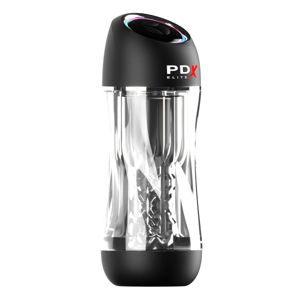 Buy PDX Elite ViewTube Pro - Clear USB Rechargeable Auto Sucking Stroker at NZ’s Mega Adult Toys Store. Discover premium sex toys with discreet shipping at the best price in NZ