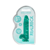 Buy REALROCK 6'' Realistic Dildo With Balls - Turquoise 15.2 cm Dong at NZ’s Mega Adult Toys Store. Discover premium sex toys with discreet shipping at the best price in NZ