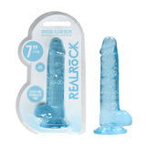 Buy REALROCK 7'' Realistic Dildo With Balls - Blue 17.8 cm Dong at NZ’s Mega Adult Toys Store. Discover premium sex toys with discreet shipping at the best price in NZ