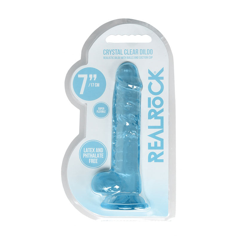 Buy REALROCK 7'' Realistic Dildo With Balls - Blue 17.8 cm Dong at NZ’s Mega Adult Toys Store. Discover premium sex toys with discreet shipping at the best price in NZ