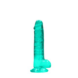 Buy REALROCK 7'' Realistic Dildo With Balls - Turquoise 17.8 cm Dong at NZ’s Mega Adult Toys Store. Discover premium sex toys with discreet shipping at the best price in NZ