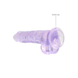 Buy REALROCK 8'' Realistic Dildo With Balls - Purple 20.3 cm Dong at NZ’s Mega Adult Toys Store. Discover premium sex toys with discreet shipping at the best price in NZ