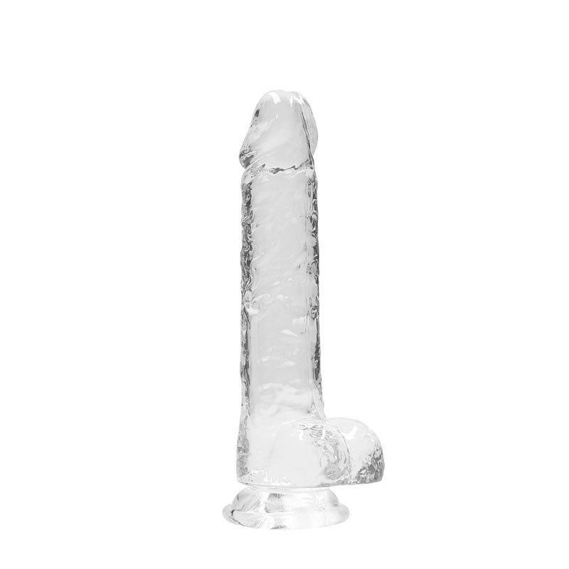 Buy REALROCK 8'' Realistic Dildo With Balls - Clear 20.3 cm Dong at NZ’s Mega Adult Toys Store. Discover premium sex toys with discreet shipping at the best price in NZ