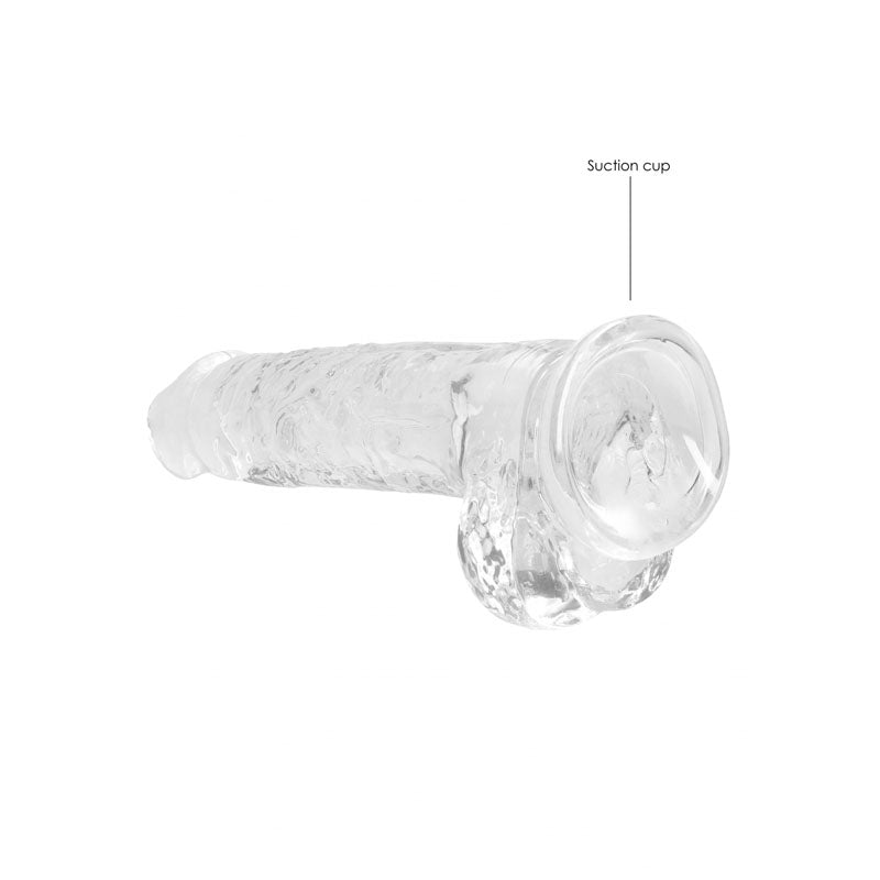 Buy REALROCK 8'' Realistic Dildo With Balls - Clear 20.3 cm Dong at NZ’s Mega Adult Toys Store. Discover premium sex toys with discreet shipping at the best price in NZ