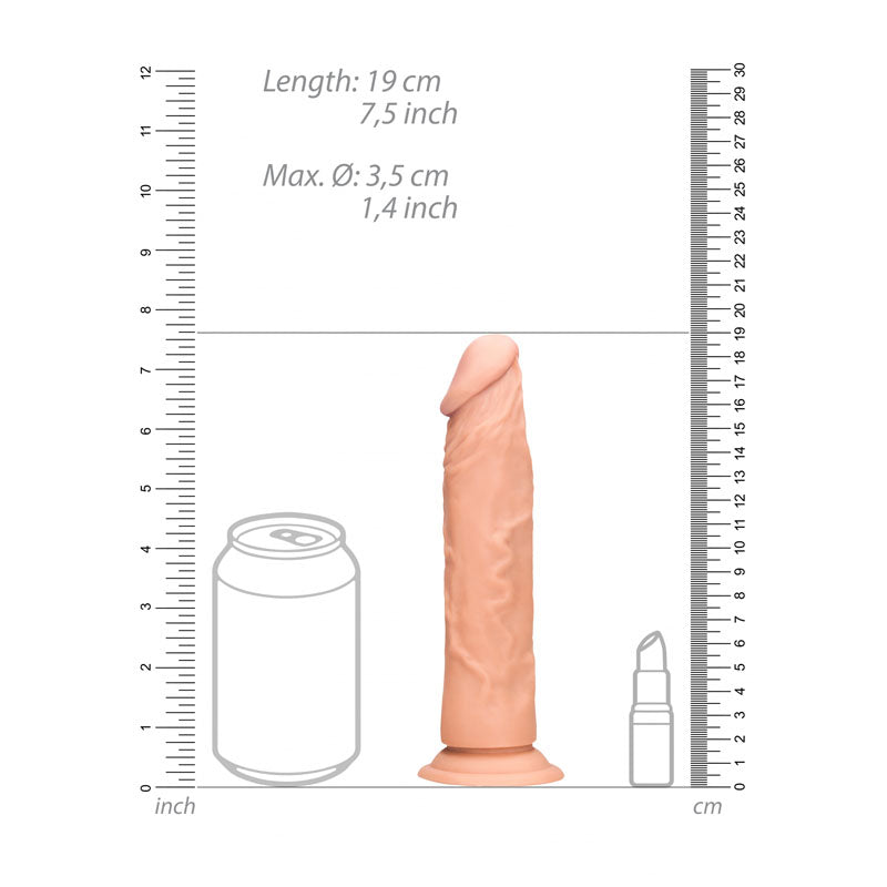 Buy REALROCK 7'' Realistic Dildo - Flesh 17.8 cm Dong at NZ’s Mega Adult Toys Store. Discover premium sex toys with discreet shipping at the best price in NZ