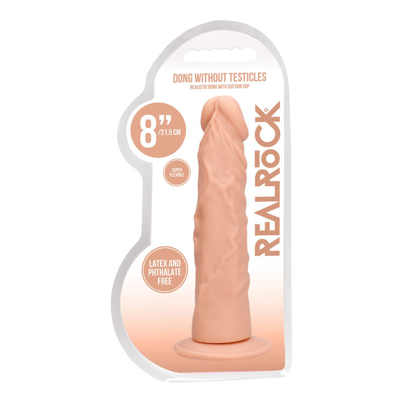 Buy REALROCK 8'' Realistic Dildo - Flesh 20.3 cm Dong at NZ’s Mega Adult Toys Store. Discover premium sex toys with discreet shipping at the best price in NZ