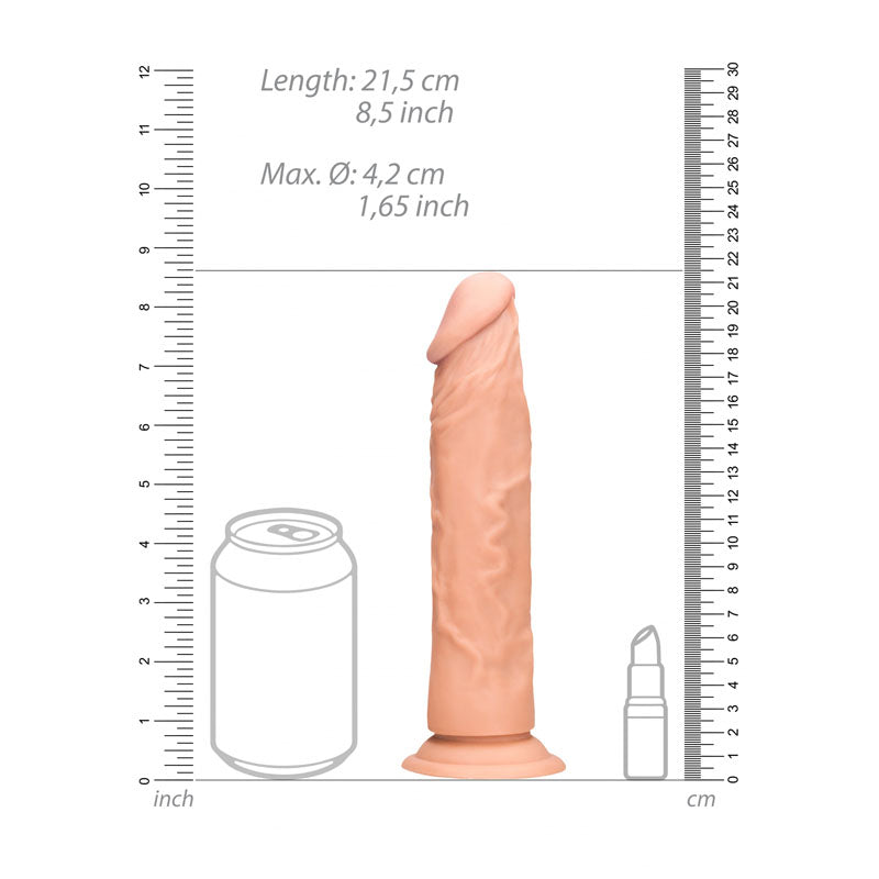 Buy REALROCK 8'' Realistic Dildo - Flesh 20.3 cm Dong at NZ’s Mega Adult Toys Store. Discover premium sex toys with discreet shipping at the best price in NZ