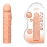 Buy REALROCK 7'' Penis Extender - Flesh 17.8 cm Penis Extension Sleeve at NZ’s Mega Adult Toys Store. Discover premium sex toys with discreet shipping at the best price in NZ