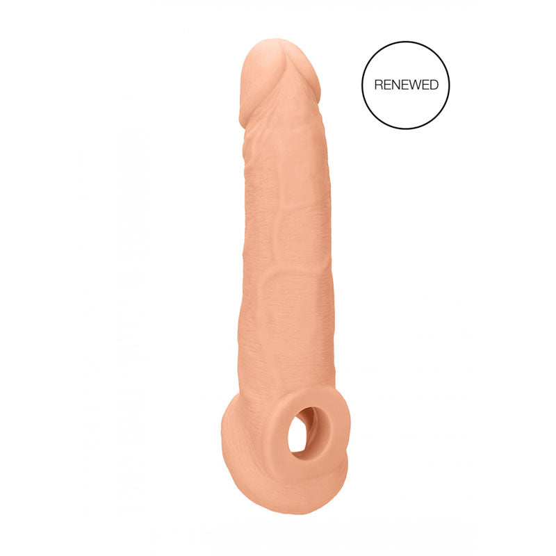 Buy REALROCK 9'' Realistic Penis Extender with Rings - Flesh 22.9 cm Penis Extension Sleeve at NZ’s Mega Adult Toys Store. Discover premium sex toys with discreet shipping at the best price in NZ