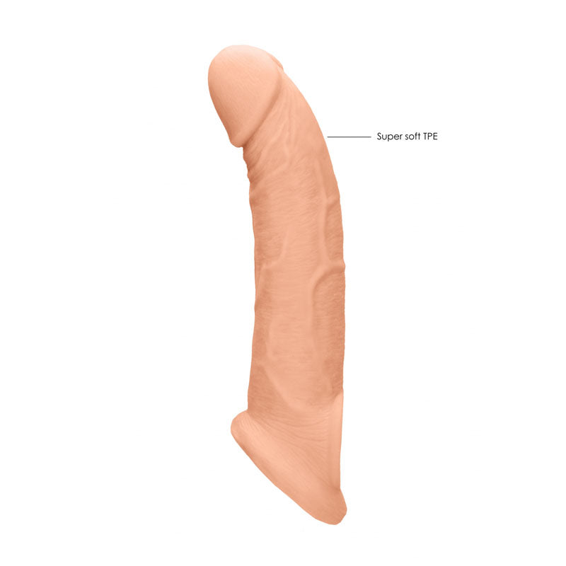 Buy REALROCK 9'' Realistic Penis Extender with Rings - Flesh 22.9 cm Penis Extension Sleeve at NZ’s Mega Adult Toys Store. Discover premium sex toys with discreet shipping at the best price in NZ