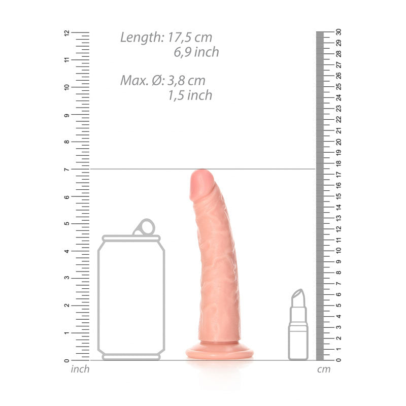 Buy REALROCK Realistic Slim Dildo without Balls - 15.5 cm - Flesh 15.5 cm (6'') Dong at NZ’s Mega Adult Toys Store. Discover premium sex toys with discreet shipping at the best price in NZ