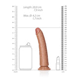 Buy REALROCK Realistic Slim Dildo with Suction Cup - 18cm - Tan 18 cm (7'') Dong at NZ’s Mega Adult Toys Store. Discover premium sex toys with discreet shipping at the best price in NZ