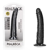 Buy REALROCK Realistic Slim Dildo with Suction Cup - 20.5cm - Black 20.5 cm (8'') Dong at NZ’s Mega Adult Toys Store. Discover premium sex toys with discreet shipping at the best price in NZ