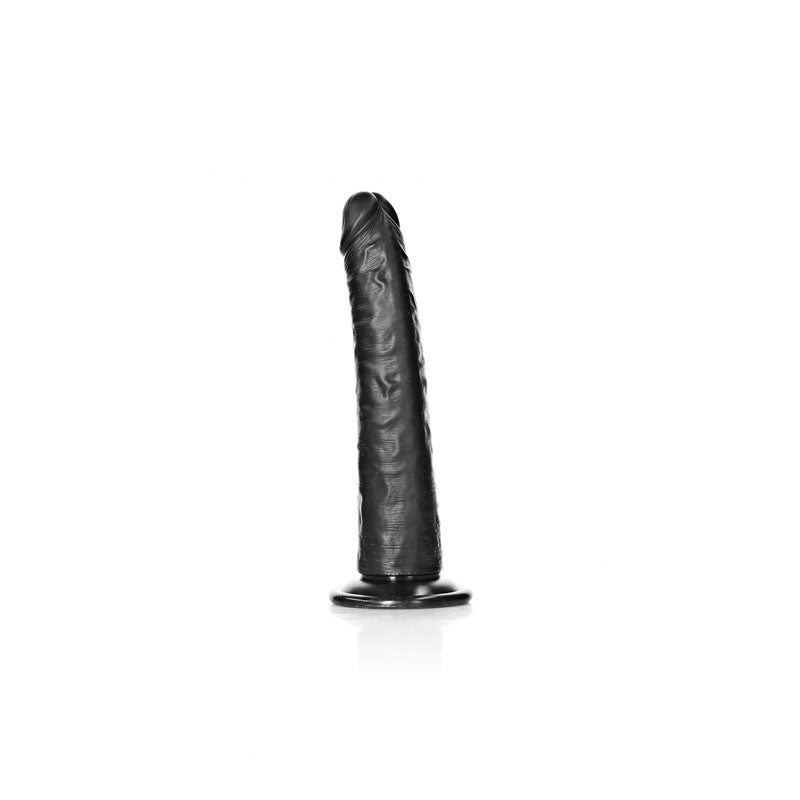 Buy REALROCK Realistic Slim Dildo with Suction Cup - 20.5cm - Black 20.5 cm (8'') Dong at NZ’s Mega Adult Toys Store. Discover premium sex toys with discreet shipping at the best price in NZ