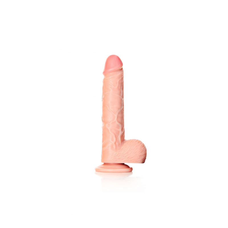 Buy REALROCK Straight Realistic Dildo with Balls - 18 cm - Flesh 18 cm (7'') Dong at NZ’s Mega Adult Toys Store. Discover premium sex toys with discreet shipping at the best price in NZ