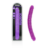 Buy REALROCK 38 cm Double Dong Glow - Purple - Purple 38 cm (15'') Double Dong at NZ’s Mega Adult Toys Store. Discover premium sex toys with discreet shipping at the best price in NZ