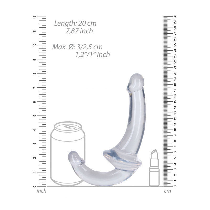 Buy REALROCK 20 cm Strapless Strap - On - Clear - Clear Strapless Strap - On at NZ’s Mega Adult Toys Store. Discover premium sex toys with discreet shipping at the best price in NZ