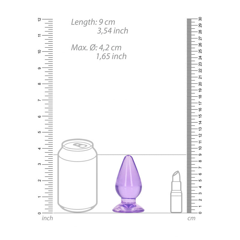 Buy REALROCK 9 cm Anal Plug - Purple - Purple 9 cm (3.5'') Butt Plug at NZ’s Mega Adult Toys Store. Discover premium sex toys with discreet shipping at the best price in NZ