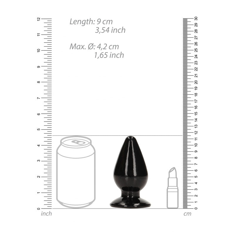 Buy REALROCK 11.5 cm Anal Plug - Black - Black 11.5 cm (4.5'') Butt Plug at NZ’s Mega Adult Toys Store. Discover premium sex toys with discreet shipping at the best price in NZ