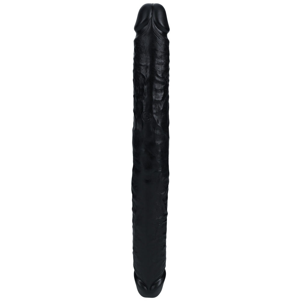 Buy REALROCK 35cm Thick Double Dildo - Black - Black 35 cm (14'') Thick Double Dong at NZ’s Mega Adult Toys Store. Discover premium sex toys with discreet shipping at the best price in NZ