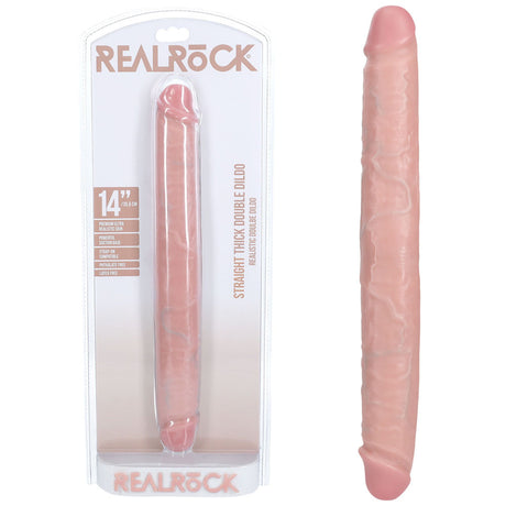 Buy REALROCK 35cm Thick Double Dildo - Flesh - Flesh 35 cm (14'') Thick Double Dong at NZ’s Mega Adult Toys Store. Discover premium sex toys with discreet shipping at the best price in NZ