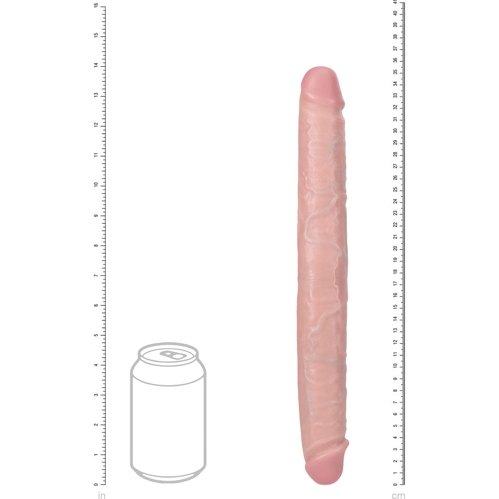 Buy REALROCK 35cm Thick Double Dildo - Flesh - Flesh 35 cm (14'') Thick Double Dong at NZ’s Mega Adult Toys Store. Discover premium sex toys with discreet shipping at the best price in NZ