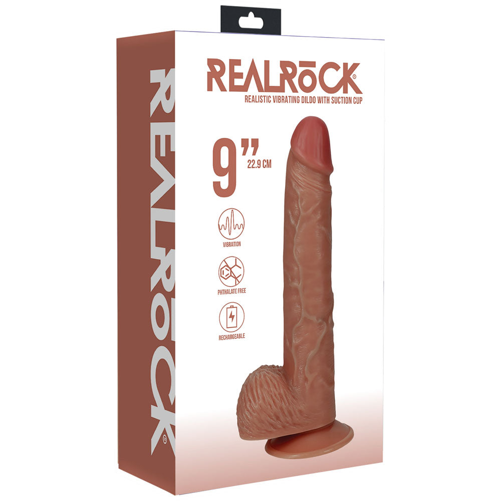 Buy REALROCK 23cm Vibrating Cock + Balls - Tan - Tan 22.9 cm (9'') USB Rechargeable Vibrating Dong at NZ’s Mega Adult Toys Store. Discover premium sex toys with discreet shipping at the best price in NZ